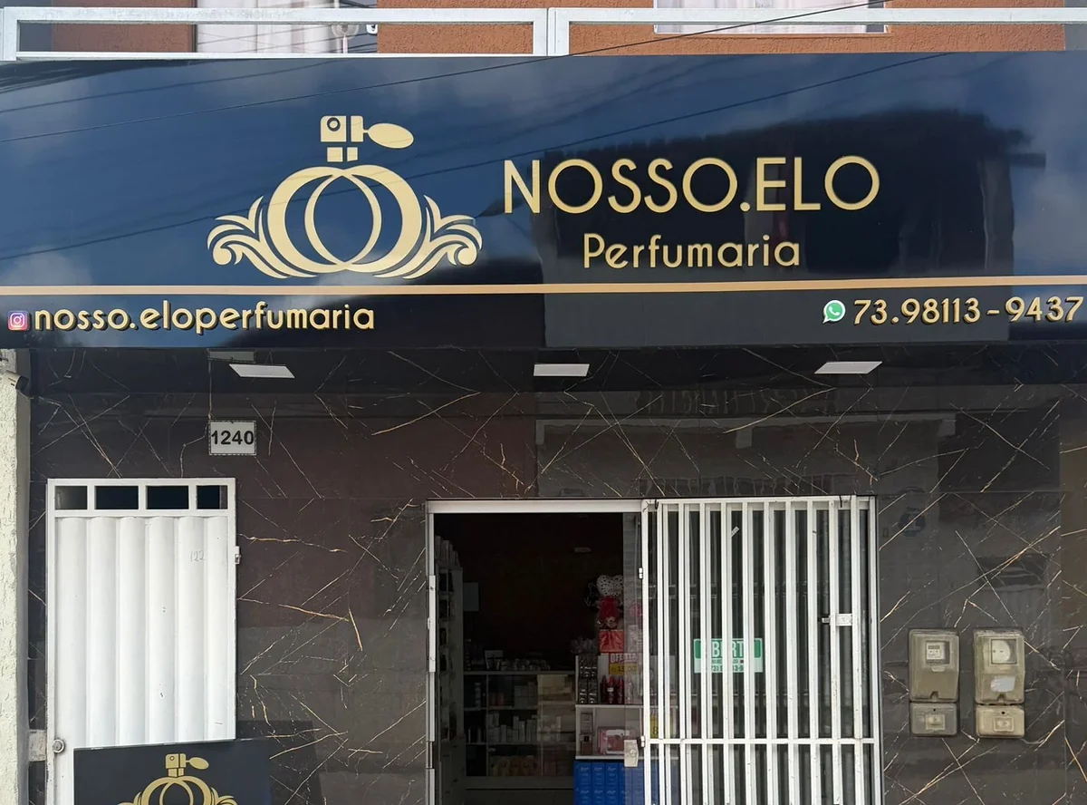 Fachada da NOSSO.ELO Perfumaria em Eunápolis