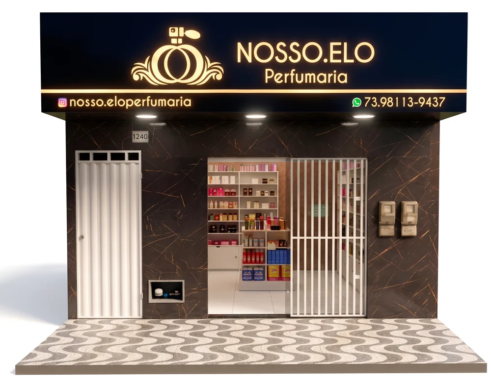 Entrada da loja NOSSO.ELO Perfumaria